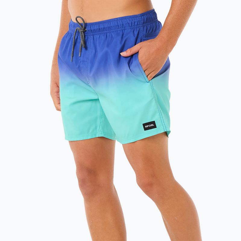 Шорти для плавання чоловічі Rip Curl Laze Fade Volley electric cobalt 5