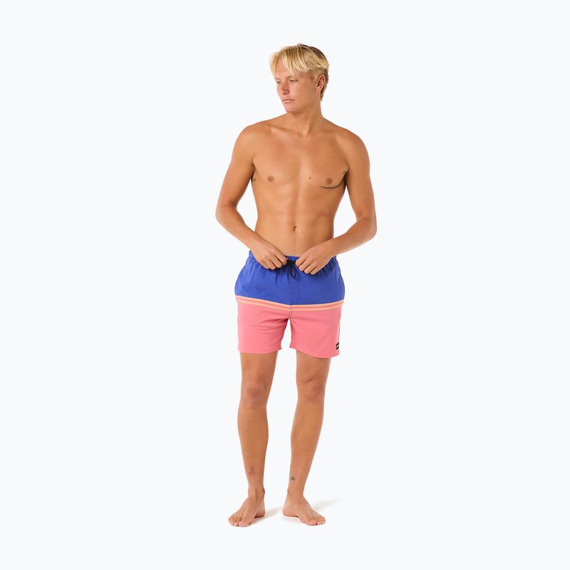 Шорти для плавання чоловічі Rip Curl Combine Volley wild berry 2