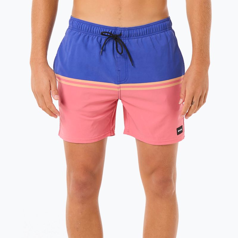 Шорти для плавання чоловічі Rip Curl Combine Volley wild berry 5