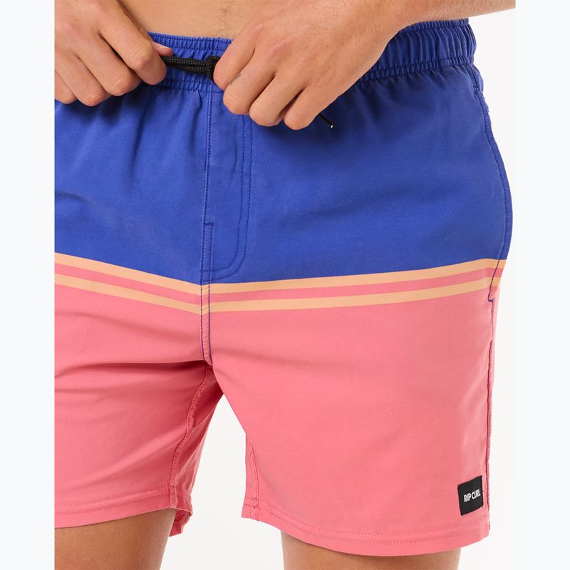 Шорти для плавання чоловічі Rip Curl Combine Volley wild berry 7