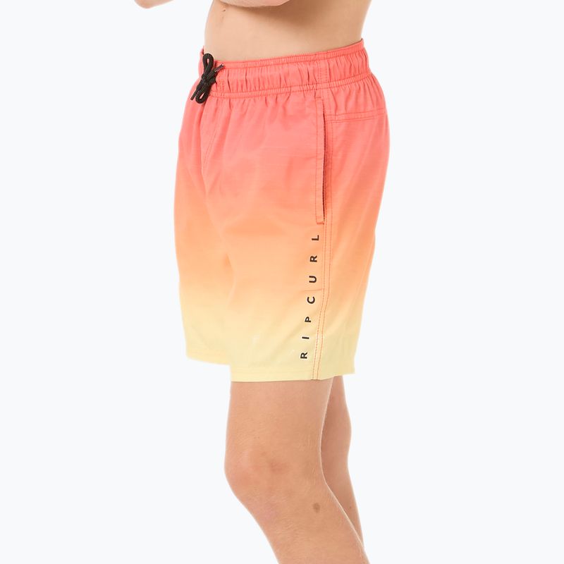 Шорти для плавання дитячі Rip Curl Fade Volley watermelon 4