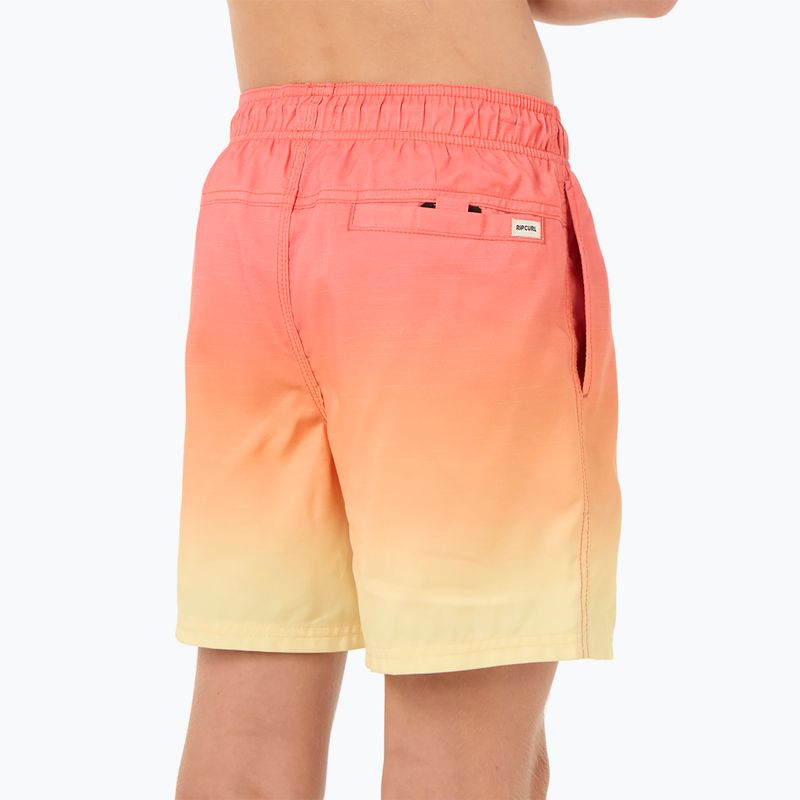 Шорти для плавання дитячі Rip Curl Fade Volley watermelon 5