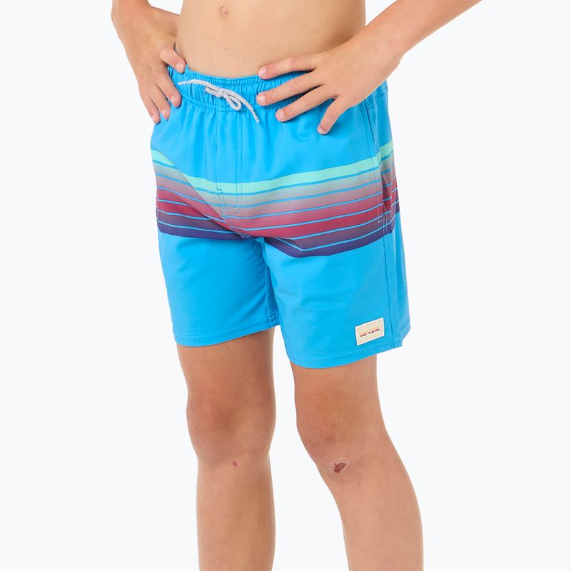 Шорти для плавання дитячі Rip Curl Surf Revival Volley blue paint 6