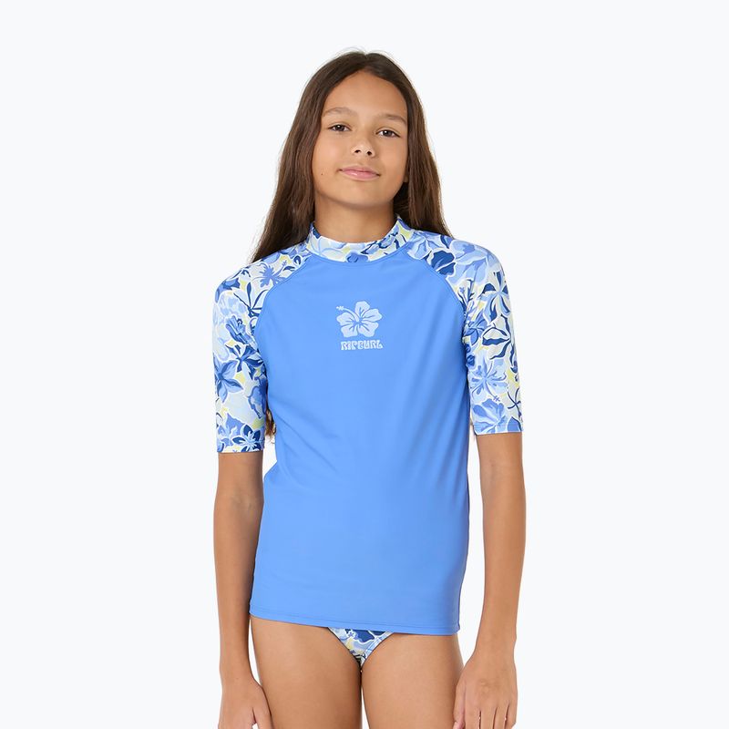 Комплект купальник + футболка дитяча Rip Curl Island Bliss 3 Piece Set dark blue