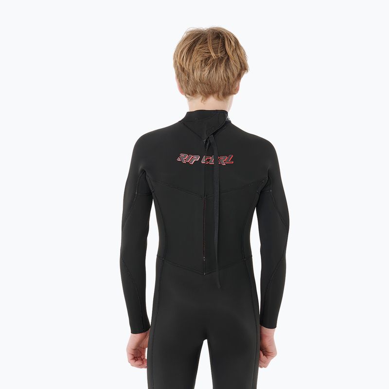 Гідрокостюм дитячий Rip Curl Dawn Patrol 3/2 mm Back Zip black 5