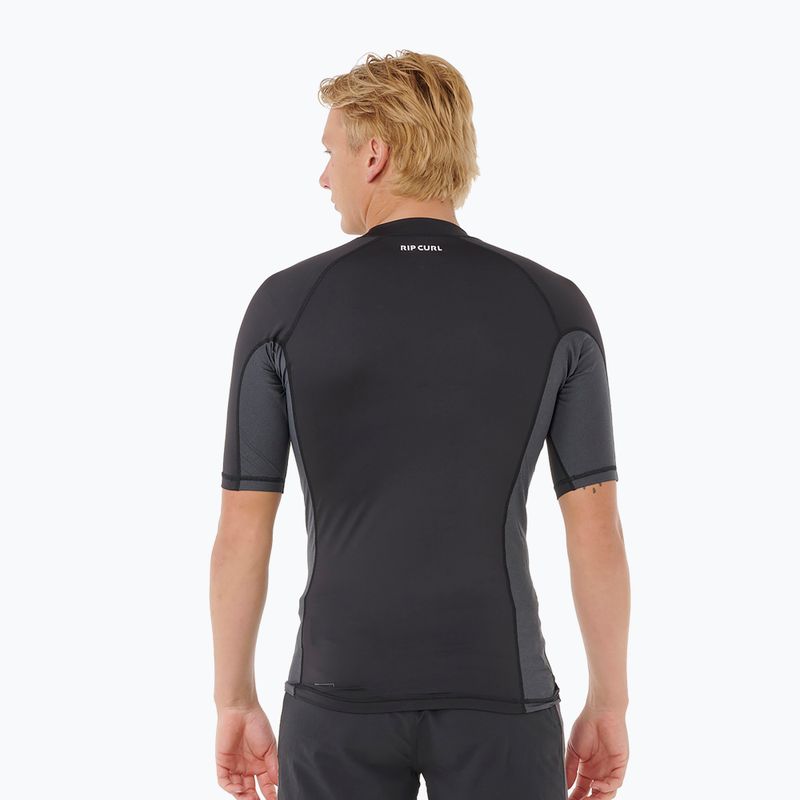Футболка для плавання чоловіча Rip Curl Waves Upf Perf black 3
