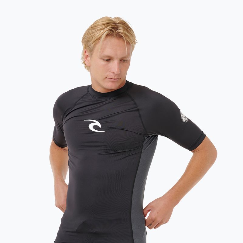 Футболка для плавання чоловіча Rip Curl Waves Upf Perf black 5