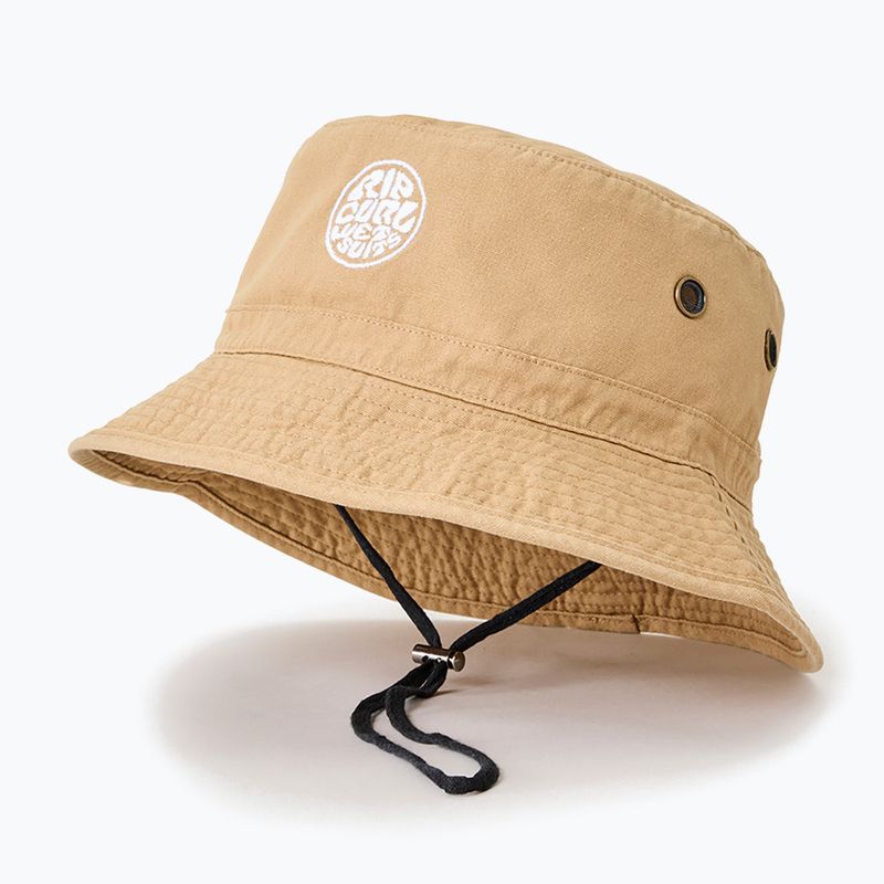 Капелюх Rip Curl Wetty Icon Bucket Hat khaki 4