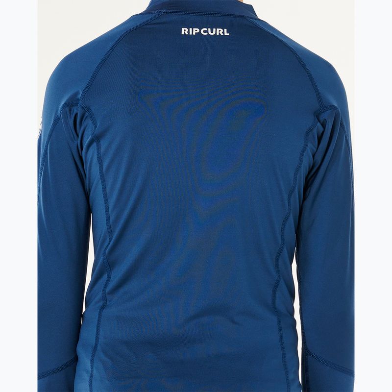 Дитячий лонгслів для плавання Rip Curl Waves Upf light navy 5