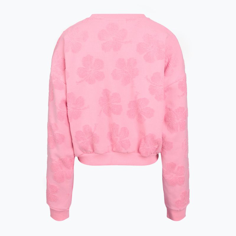 Кофта жіноча Rip Curl Paradise Terry Crew pink 2