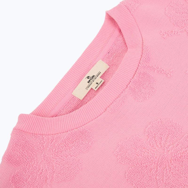 Кофта жіноча Rip Curl Paradise Terry Crew pink 3