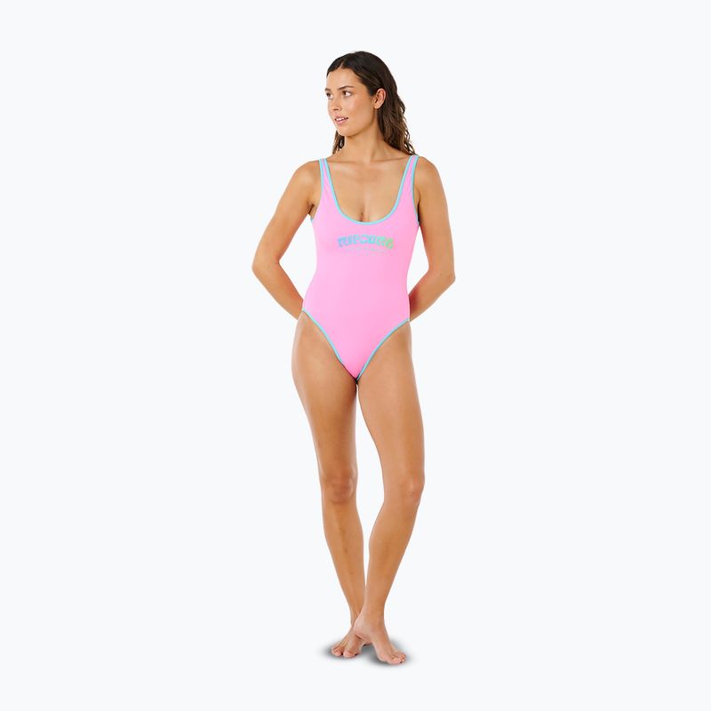 Купальник суцільний Rip Curl Surf Puff light pink 2