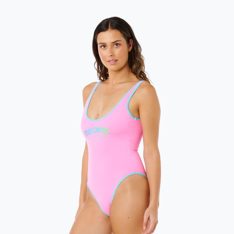 Купальник суцільний Rip Curl Surf Puff light pink 5