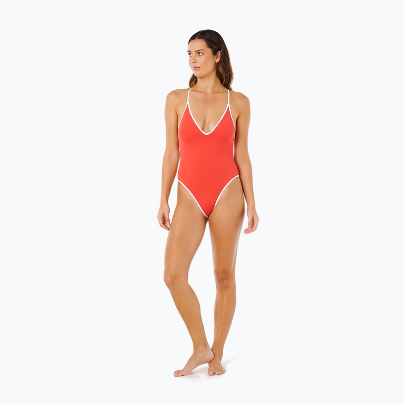 Жіночий суцільний купальник Rip Curl Classic Surf red 2