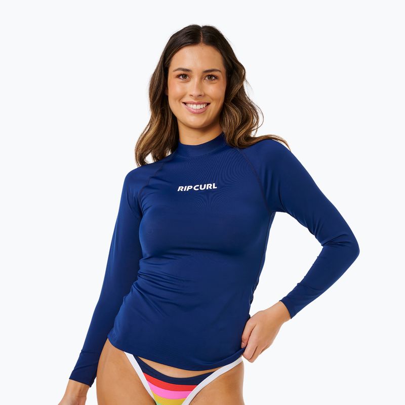 Жіноча футболка з довгим рукавом для плавання Rip Curl Classic Surf UPF Rashguard dark navy 5