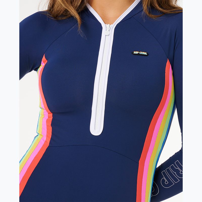 Купальник суцільний жіночий  Rip Curl Surf Stripe UPF Surf Suit dark navy 6