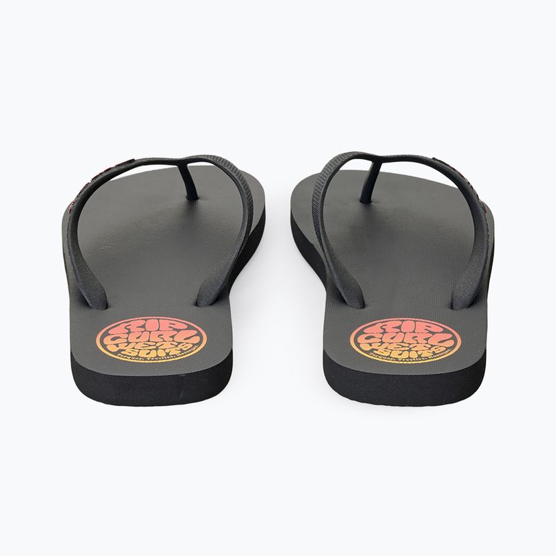 В'єтнамки чоловічі Rip Curl Icons of Surf Bloom Open Toe black/orange 3