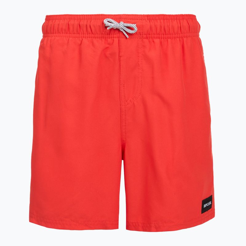 Шорти для плавання дитячі Rip Curl Offset Volley red 7