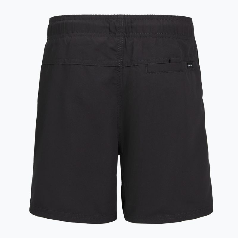 Шорти для плавання дитячі Rip Curl Offset Volley black 2