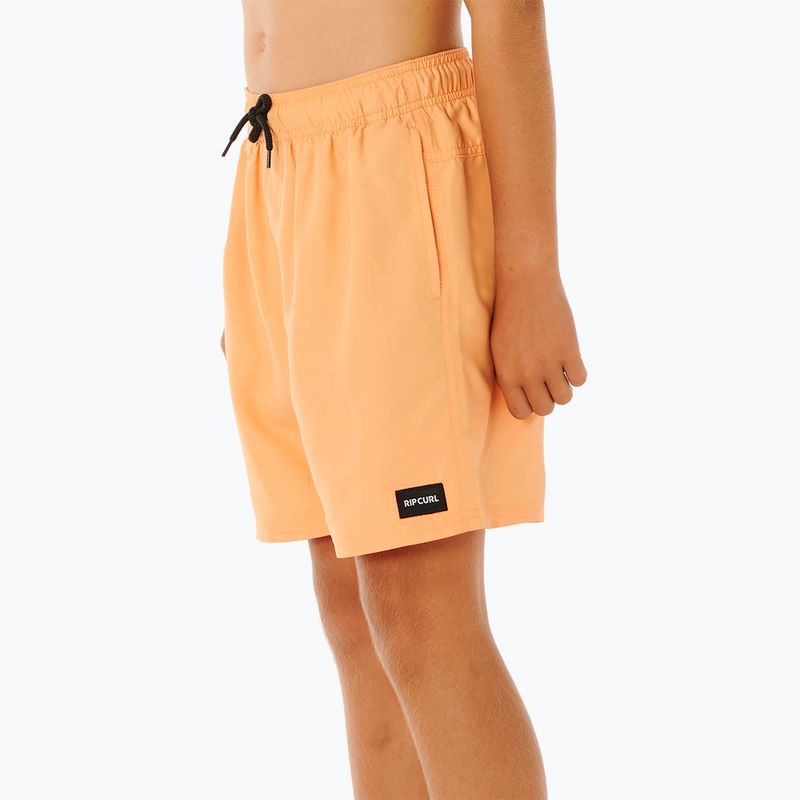 Шорти для плавання дитячі Rip Curl Offset Volley mandarin set 4