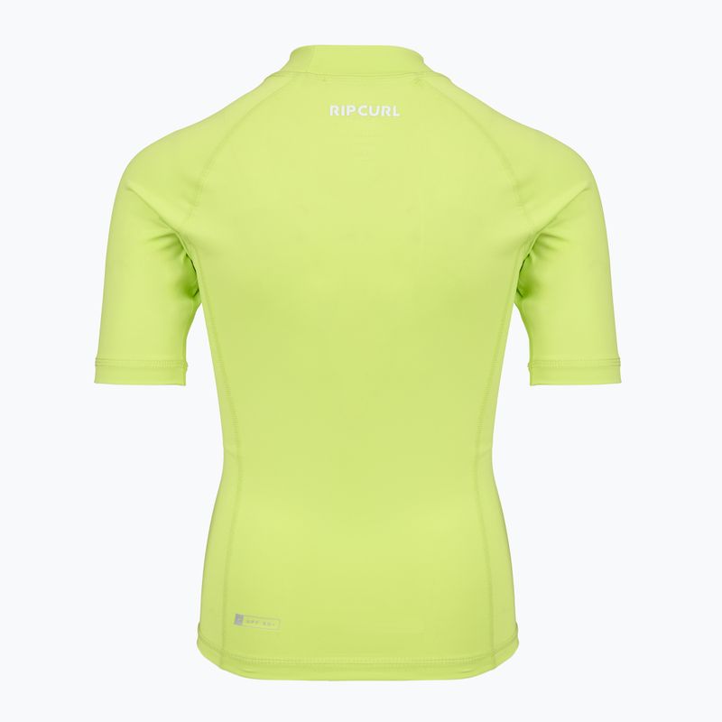Футболка для плавання дитяча Rip Curl Waves Upf lime 2