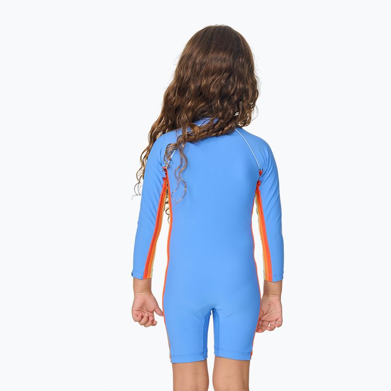 Дитячий суцільний купальник Rip Curl Sun Revival Springsuit cornflower blue 2