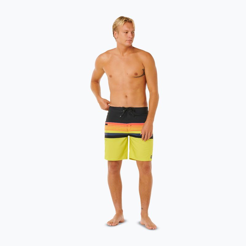 Шорти для плавання чоловічі Rip Curl Mirage Day Breaker 19 neon lime 2