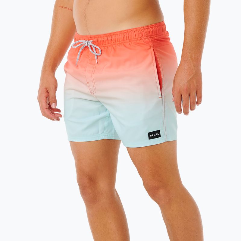 Шорти для плавання чоловічі Rip Curl Offset Fade Volley aqua 4