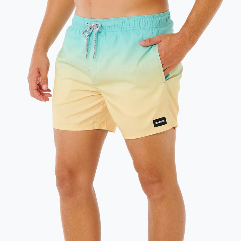 Шорти для плавання чоловічі Rip Curl Offset Fade Volley aqua 4