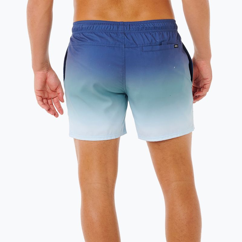 Шорти для плавання чоловічі Rip Curl Offset Fade Volley light navy 3