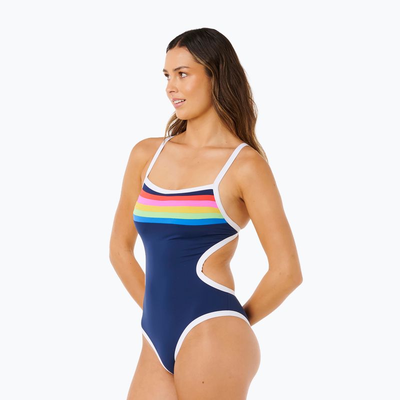 Низ купальника жіночий Rip Curl Surf Stripe Cheeky dark navy 4