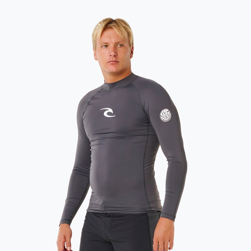 Чоловіча футболка з довгим рукавом для плавання Rip Curl Waves Upf Perf charcoal grey 4