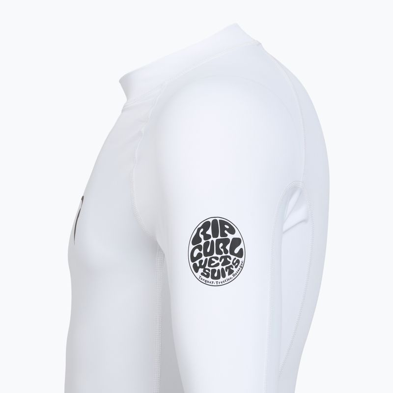 Чоловіча футболка з довгим рукавом для плавання Rip Curl Waves Upf Perf white 5