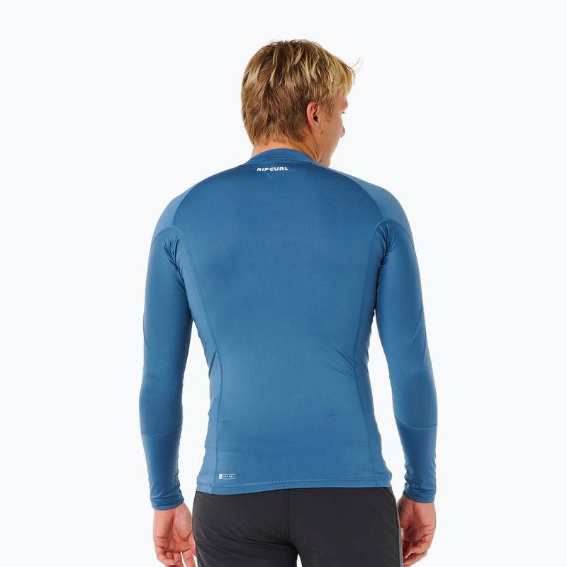 Чоловіча футболка з довгим рукавом для плавання Rip Curl Waves Upf Perf bluefin 3