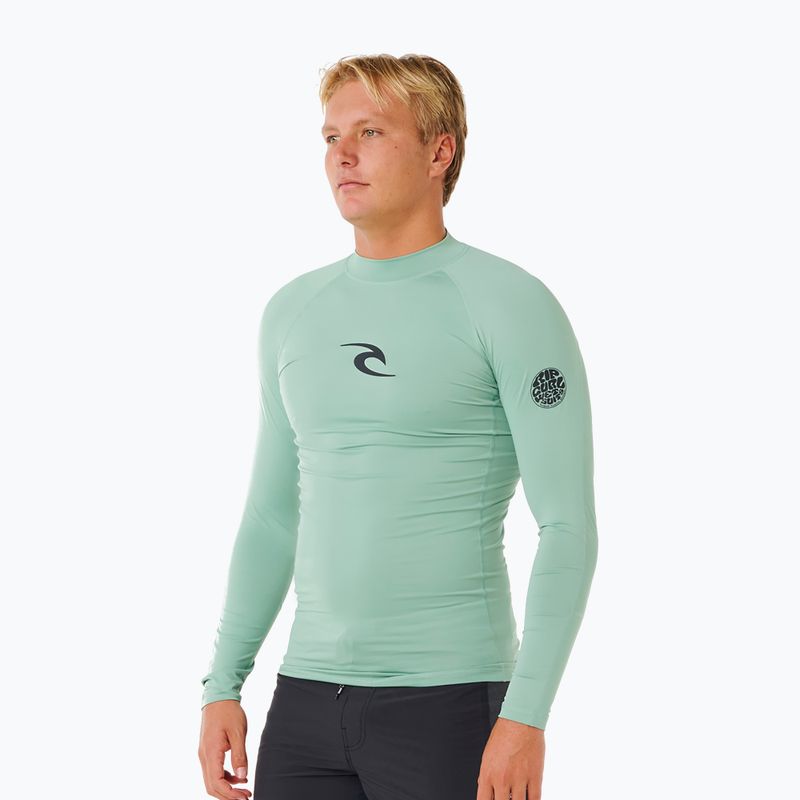 Чоловіча футболка з довгим рукавом для плавання Rip Curl Waves Upf Perf aloe 4