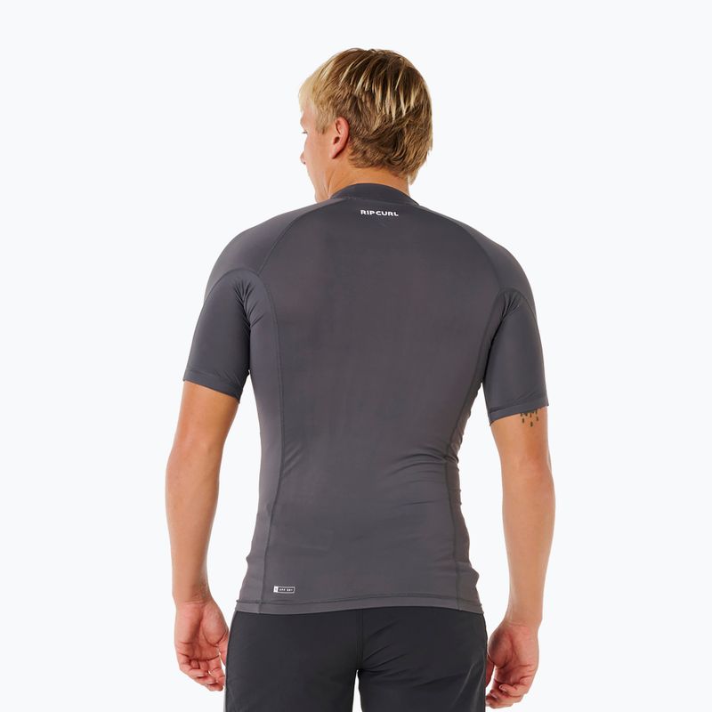 Футболка для плавання чоловіча Rip Curl Waves Upf Perf charcoal grey 3