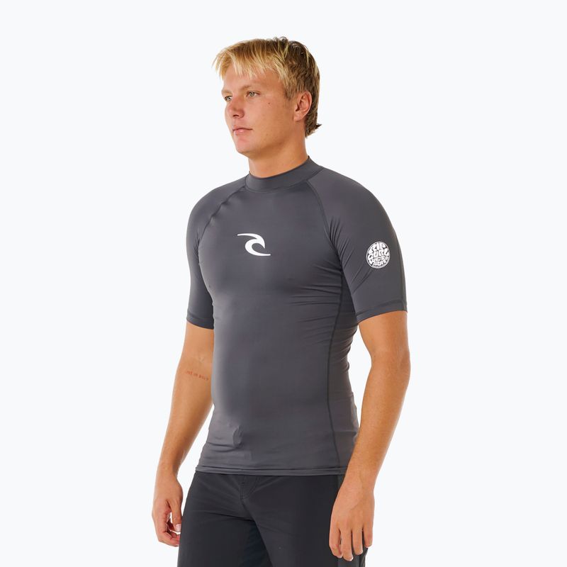 Футболка для плавання чоловіча Rip Curl Waves Upf Perf charcoal grey 4