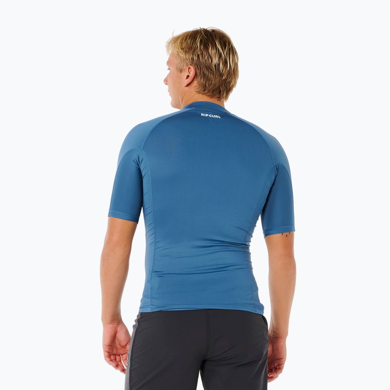Футболка для плавання чоловіча Rip Curl Waves Upf Perf bluefin 3
