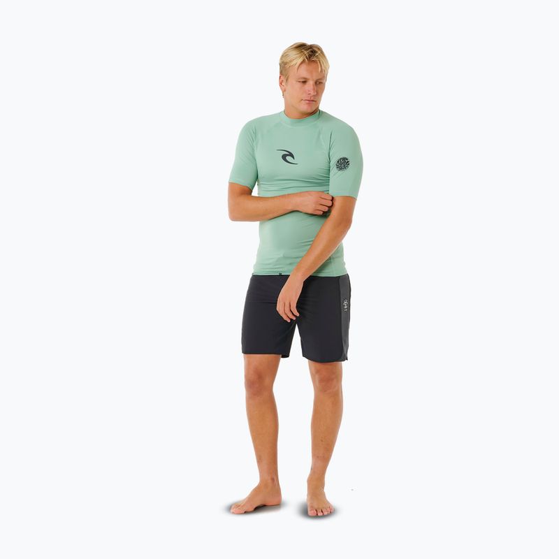 Футболка для плавання чоловіча Rip Curl Waves Upf Perf aloe 2