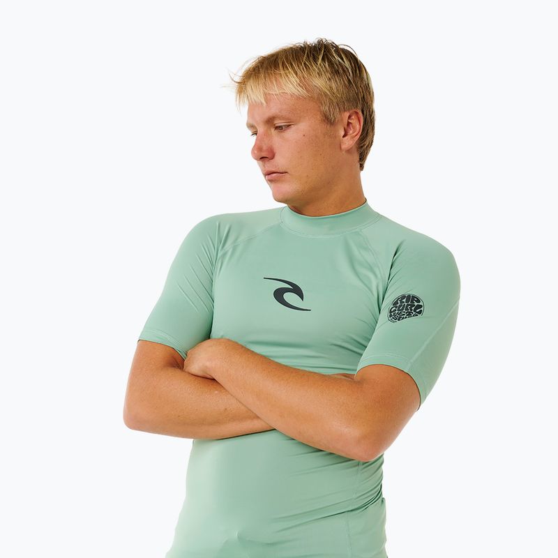 Футболка для плавання чоловіча Rip Curl Waves Upf Perf aloe 5