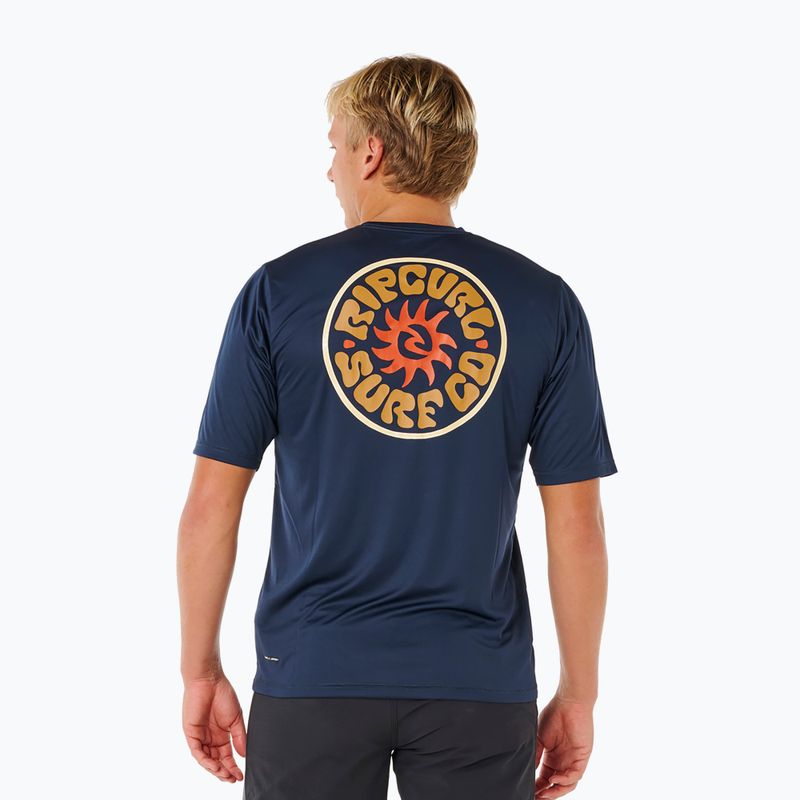 Футболка для плавання чоловіча Rip Curl Pacific Rinse Surflite Upf dark navy 4