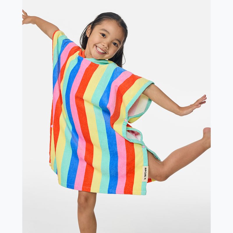 Пончо жіноче Rip Curl Mixed Snap Cotton Hooded multico 3