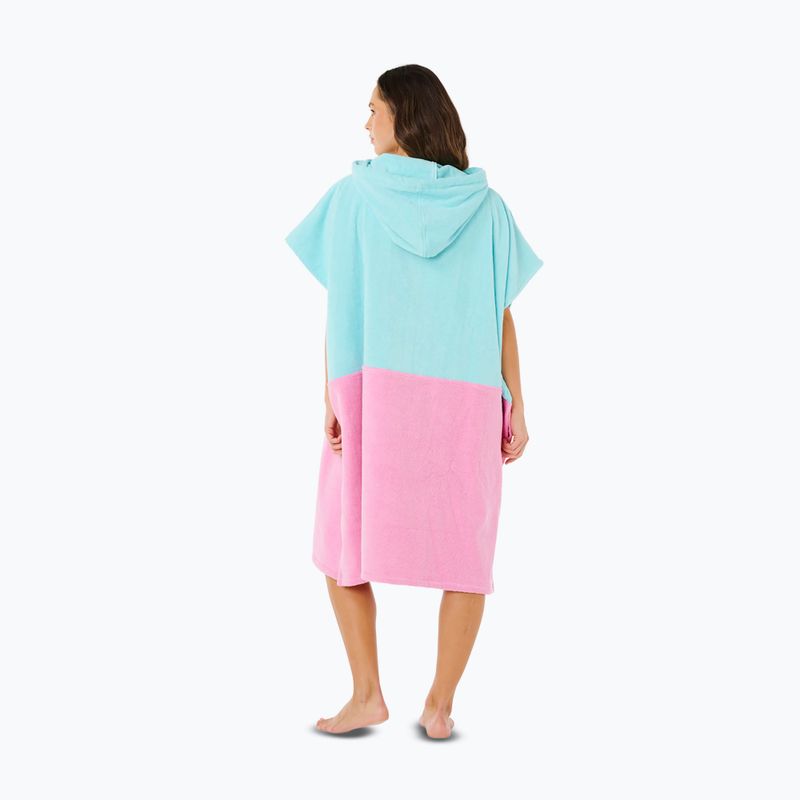 Пончо жіноче Rip Curl Premium Surf Hooded Towel light sea blue 2