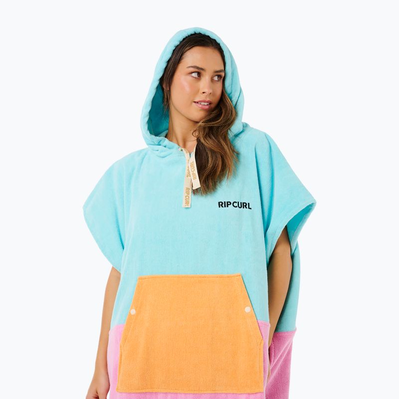 Пончо жіноче Rip Curl Premium Surf Hooded Towel light sea blue 5