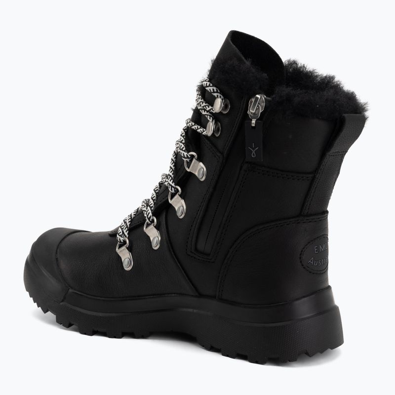 Черевики зимові жіночі EMU Australia Dongara Zip black 3