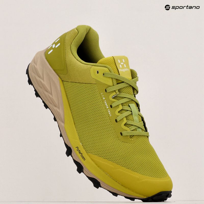 Чоловічі бігові кросівки Haglöfs L.I.M Tempo Trail Low lime green/aurora 9