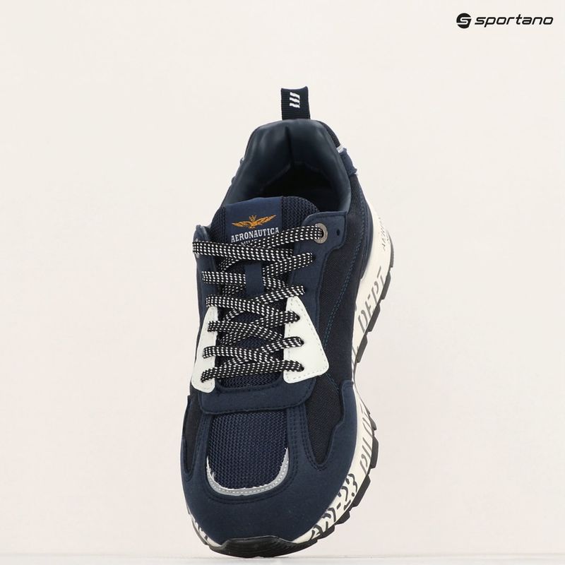 Кросівки чоловічі Aeronautica Militare Printed Sole light blue 9