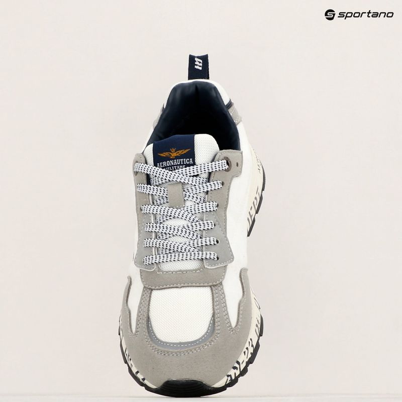 Кросівки чоловічі Aeronautica Militare Printed Sole off white 9