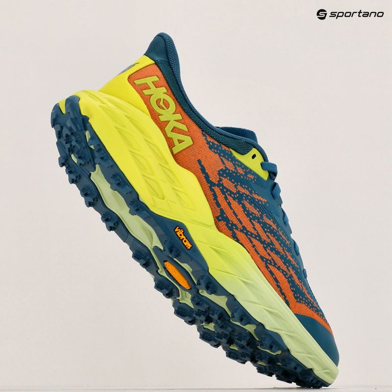 Чоловічі кросівки HOKA Speedgoat 5 Wide blue coral/even primorose 11