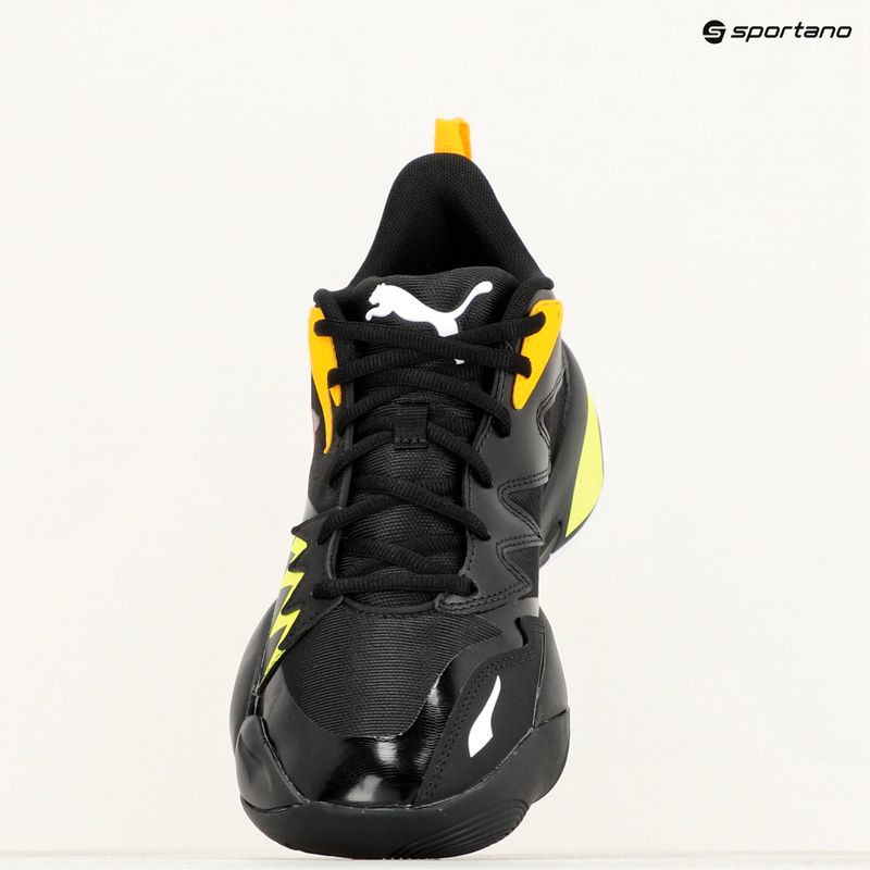 Чоловічі баскетбольні кросівки PUMA Genetics puma чорні / на всі часи червоні 12